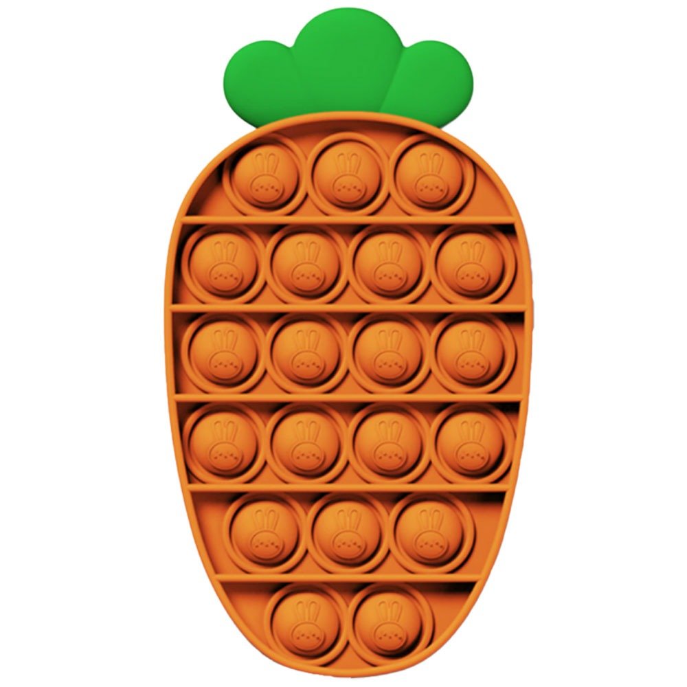 Carrot Pop Bubble Fidget Toy image 0