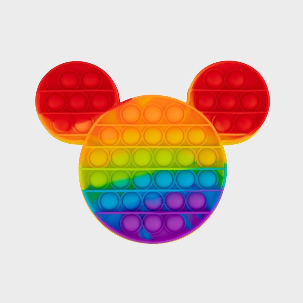 Rainbow Mouse Pop Bubble Fidget Toy image 0