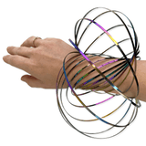 Flo Ring Arm Slinky 12cm Metal Rainbow image 0