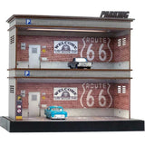 1:64 Scale Double Deck Model Car Parking Garage image 2