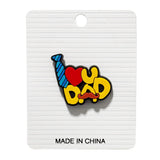 Father's Day Silicone Pin Badge PinPopClub Collection