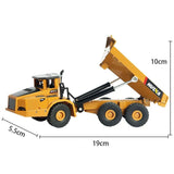 Huina 1:50 Metal Alloy Articulated Truck Diecast Model image 2