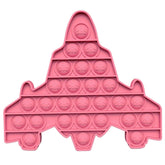 Pastel Pink Spaceship Pop Bubble Fidget Toy image 0