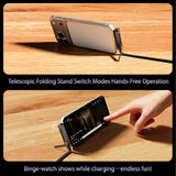 Fast Charging Phone Stand Cable – USB-C to Lightning