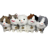 Dancing Long Haired Cat – Interactive Walking Toy with Lead image 0