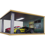 1:18 Scale Model Car Parking Garage image 2