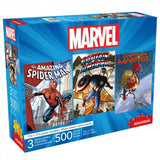 Marvel 500 pce x 3 Puzzle Set image 0