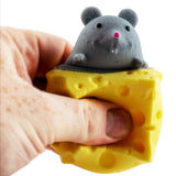 Squishy Toy Mouse In Cheese image 2
