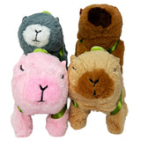 Mini Running Capybaras – Nose-Wiggling Cuties with Turtle Backpacks image 0