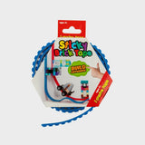 Silicone Brick Sticky Tape Toy - Blue image 0
