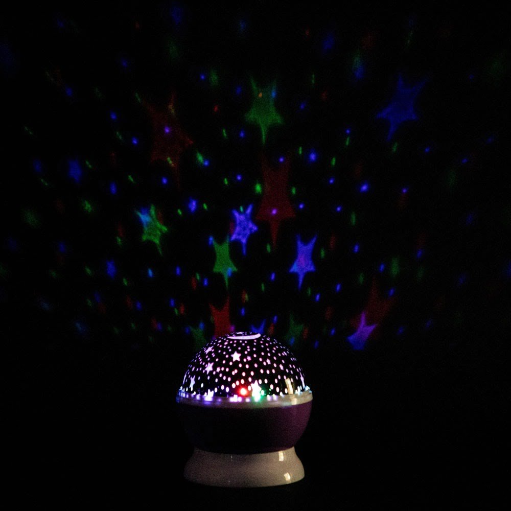 Medium Star Nightlight Purple image 0