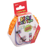Silicone Brick Sticky Tape Toy - Orange image 0