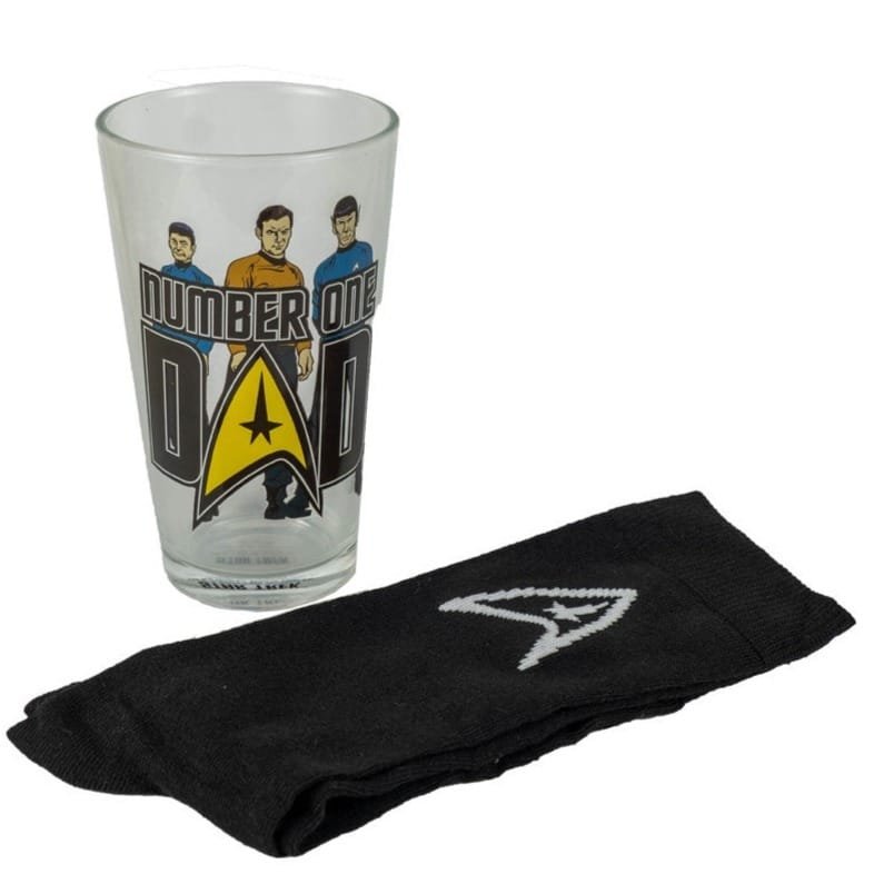Star Trek Glass & Sock Pack image 0
