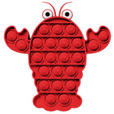 Red Lobster Pop Bubble Fidget Toy image 0