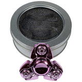 Metallic Pink 3 Bladed Fidget Spinner image 1