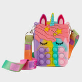 Rainbow Bubble-Pop Purse/Keyring Large image 2