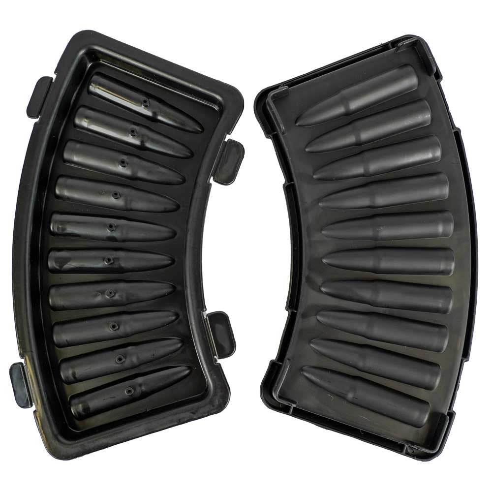 Silicone Bullet Ice Cube Tray - Black image 0