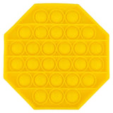 Yellow Octagonal Pop Bubble Fidget Toy image 0