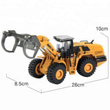 Huina 1:50 Metal Alloy Timber Grab Diecast Model image 2