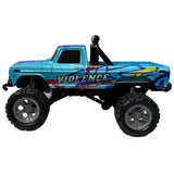 1:64 Big Wheel RC Truck – Alloy Mini Crawler, 2.4GHz, USB-C Rechargeable (Assorted Colours)