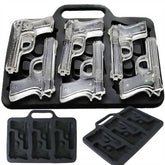 Silicone Gun Ice Tray - Black