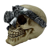 Cyber Skull Statue – Machine-Infused Gothic Tech Skull