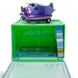 Die-Cast Pull-Back Vehicles – Assorted Styles (with Mini Shipping Container Case)