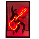 Elvis “Rock & Roll” Neon Sign – Limited Edition Framed Art