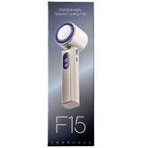 F15 Portable High-Speed Cooling Fan – USB-C, 199-Level Airflow, LED Display