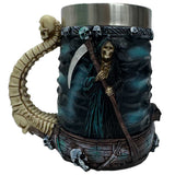 Grim Reaper Tankard – Large Gothic Mug with Cloaked Death Design