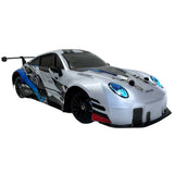 Kids RC Drift Car – Rechargeable Remote Control Stunt Car with LED Lights & Spare Tyres