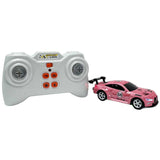 Mini R/C Alloy Car — 1:64 Scale, 2.4GHz Remote, USB-C Rechargeable with LED Lights (Assorted Styles)