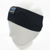 MiniBand Bluetooth Headset Sweatband – USB-C Rechargeable, Stretch Fabric, Removable Module, 10h Battery Life