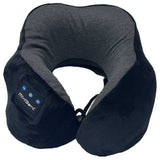 MiniBand Travel Neck Pillow – USB‑C, Bluetooth 5.3, 10h Battery