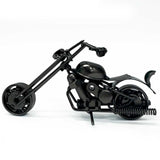 Small Welded Metal Motorbike Sculptures – Mini Steampunk Bike Collection (10 Styles)