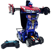Transforming RC Stunt Car – 2.4 GHz Robot Mode, Lights & Sound