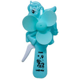 Unicorn Hand-Press Mini Fan (No Batteries Needed)