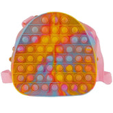 Pastel Pink/Blue/Yellow Bubble-Pop Backpack image 0