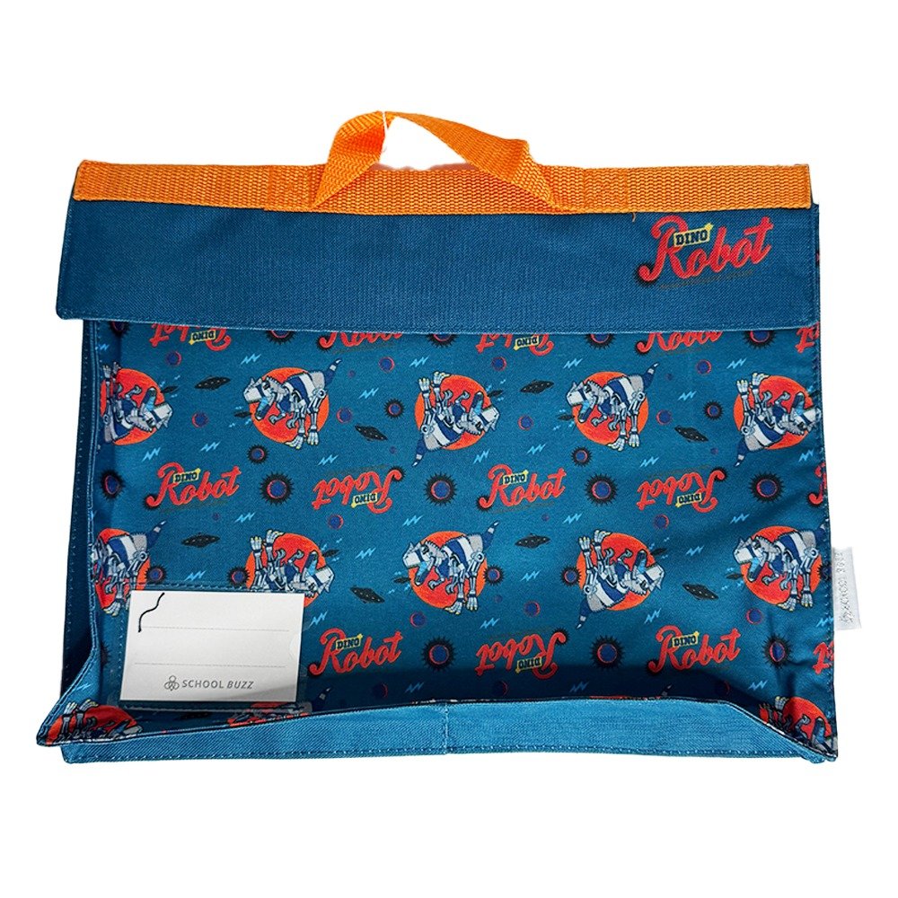 Dino Robot Library Bag – School Buzz Edition image 0