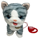 Dancing Short Haired Cat – Interactive Walking Toy with Lead image 3