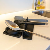 Silicone Spoon Rest Pad Black image 2