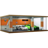 1:24 Scale Model Car Parking Garage - 3 Car image 2