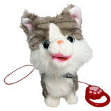Dancing Long Haired Cat – Interactive Walking Toy with Lead image 3