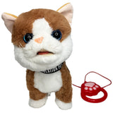Dancing Short Haired Cat – Interactive Walking Toy with Lead image 1