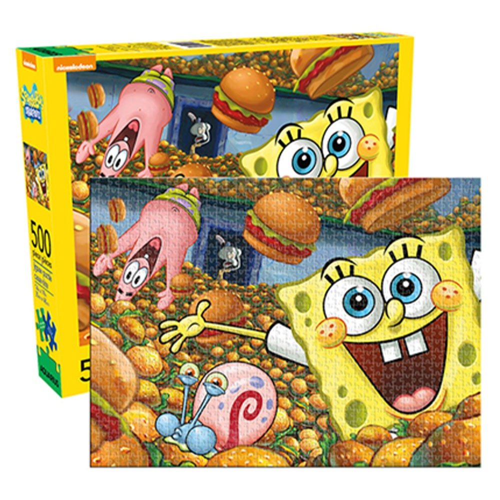 SpongeBob SquarePants Cast 500 pce Puzzle image 0