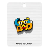 Cool Dad Silicone Pin Badge PinPopClub image 0