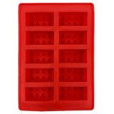 Silicone Brick Ice Tray - Red image 0