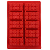 Silicone Brick Ice Tray - Red image 1