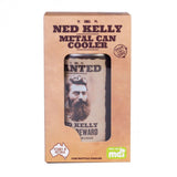Ned Kelly Bushranger Metal Can Cooler image 1