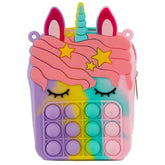 Rainbow Bubble-Pop Purse/Keyring Large image 0